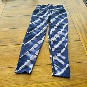 Women’s Pink active purple/blue tie dye leggings size Small